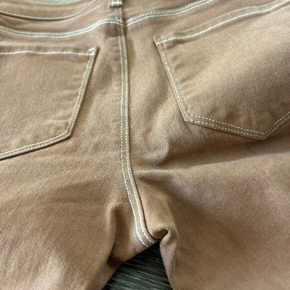 L'AGENCE Margot High Rise Skinny Jeans Java Coated Sz 24 Brown Slim Fit PantsEUC - Picture 11 of 16